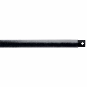 Accessory Fan Down Rod Distressed Black sleek design electric fans for modern homes