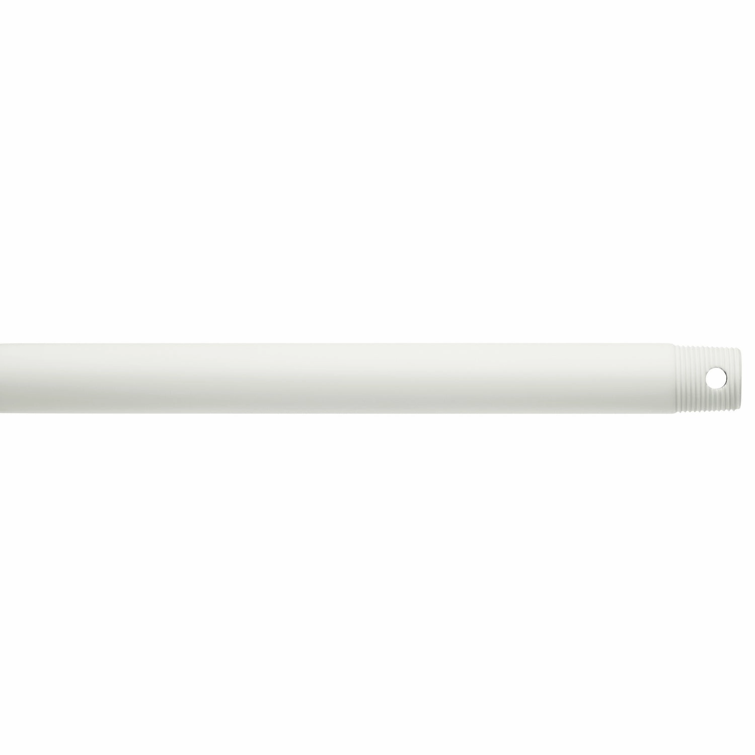 Accessory Fan Down Rod Matte White quiet electric fans for home use