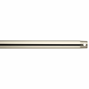 Accessory Fan Down Rod Polished Nickel modern electric fans for minimalist decor