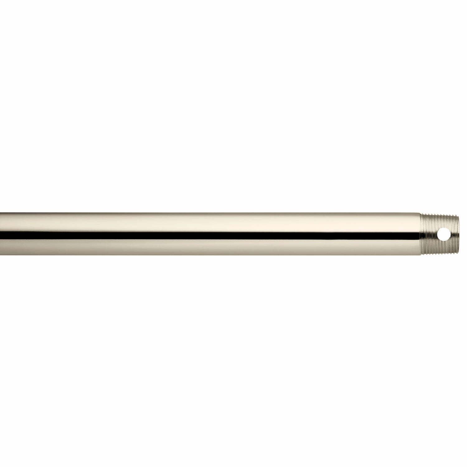 Accessory Fan Down Rod Polished Nickel modern electric fans for minimalist decor