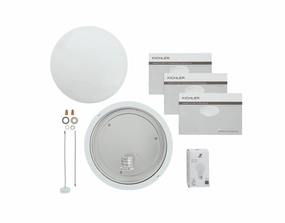 Accessory LED Fan Light Kit White indoor electric fans with remote control
