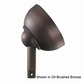 Accessory Slope Adapter Brushed Nickel low-noise fans for peaceful environments