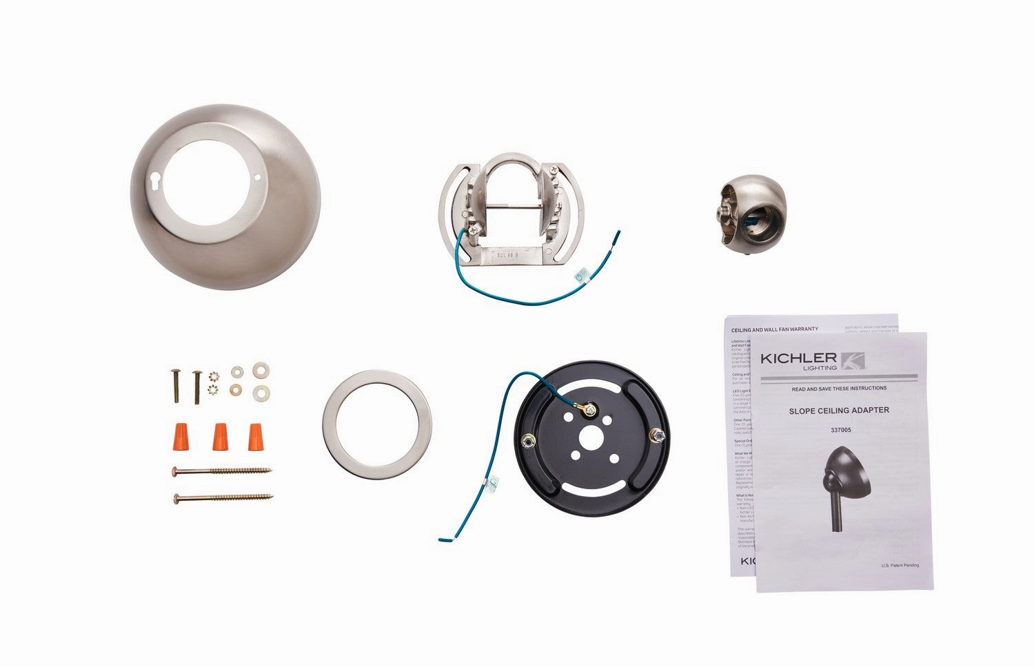 Accessory Slope Adapter Brushed Stainless Steel