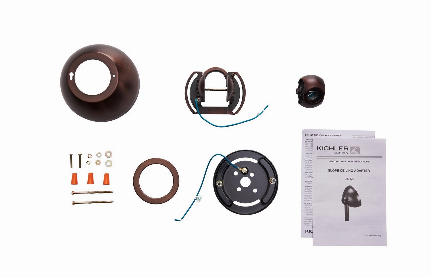 Accessory Slope Adapter Oil Brushed Bronze