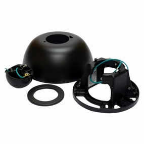 Accessory Sloped Ceiling Kit Black sleek design electric fans for modern homes