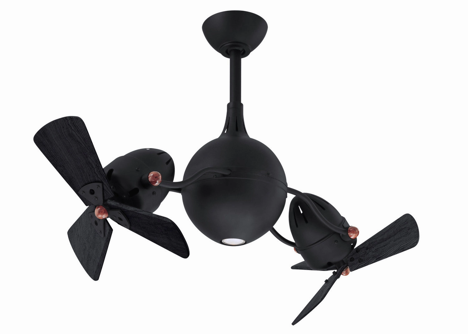 Acqua 38"Ceiling Fan Matte Black small electric fans for personal cooling
