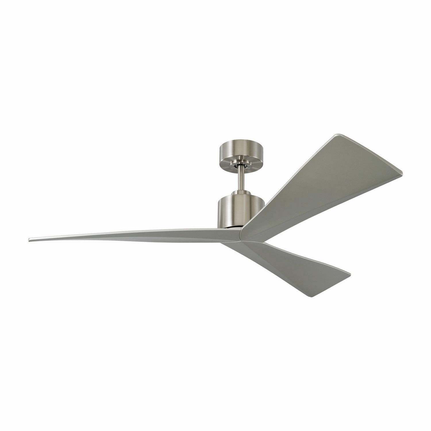 Adler 52"Ceiling Fan Brushed Steel compact electric fans for small spaces