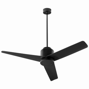 Adora 52"Ceiling Fan Black weatherproof fans for outdoor environments