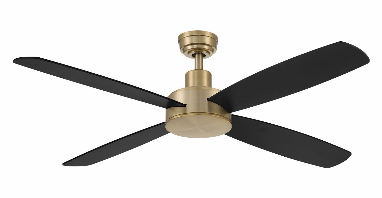 Aeris 52"Ceiling Fan Brushed Brass