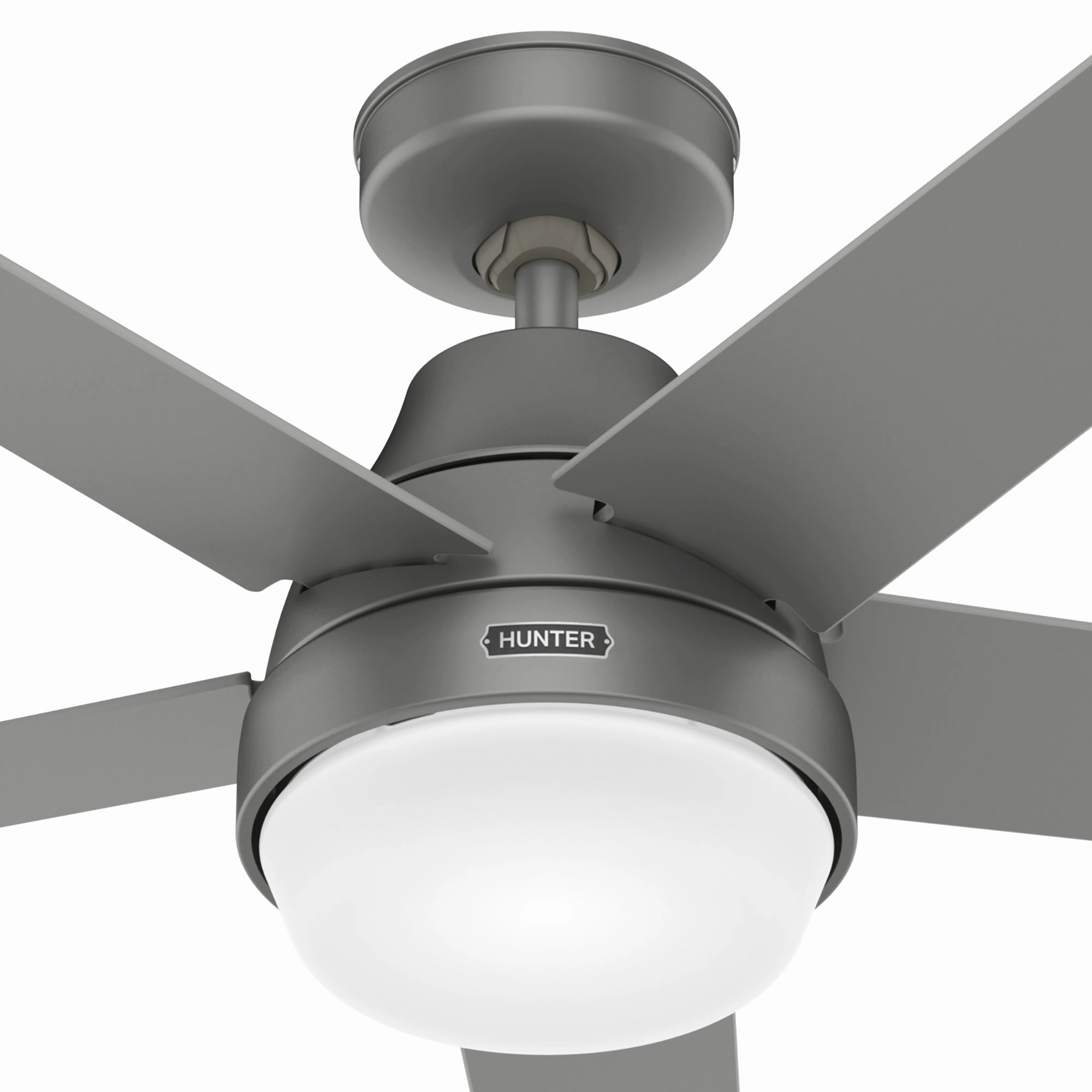 Aerodyne 52"Ceiling Fan Matte Silver