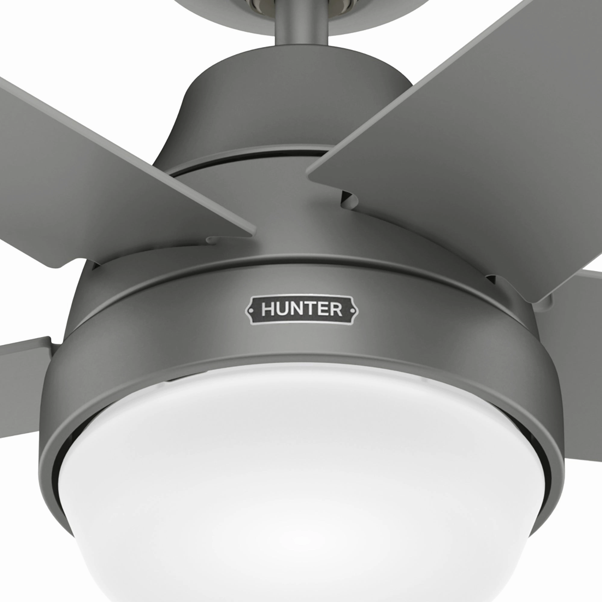 Aerodyne 52"Ceiling Fan Matte Silver