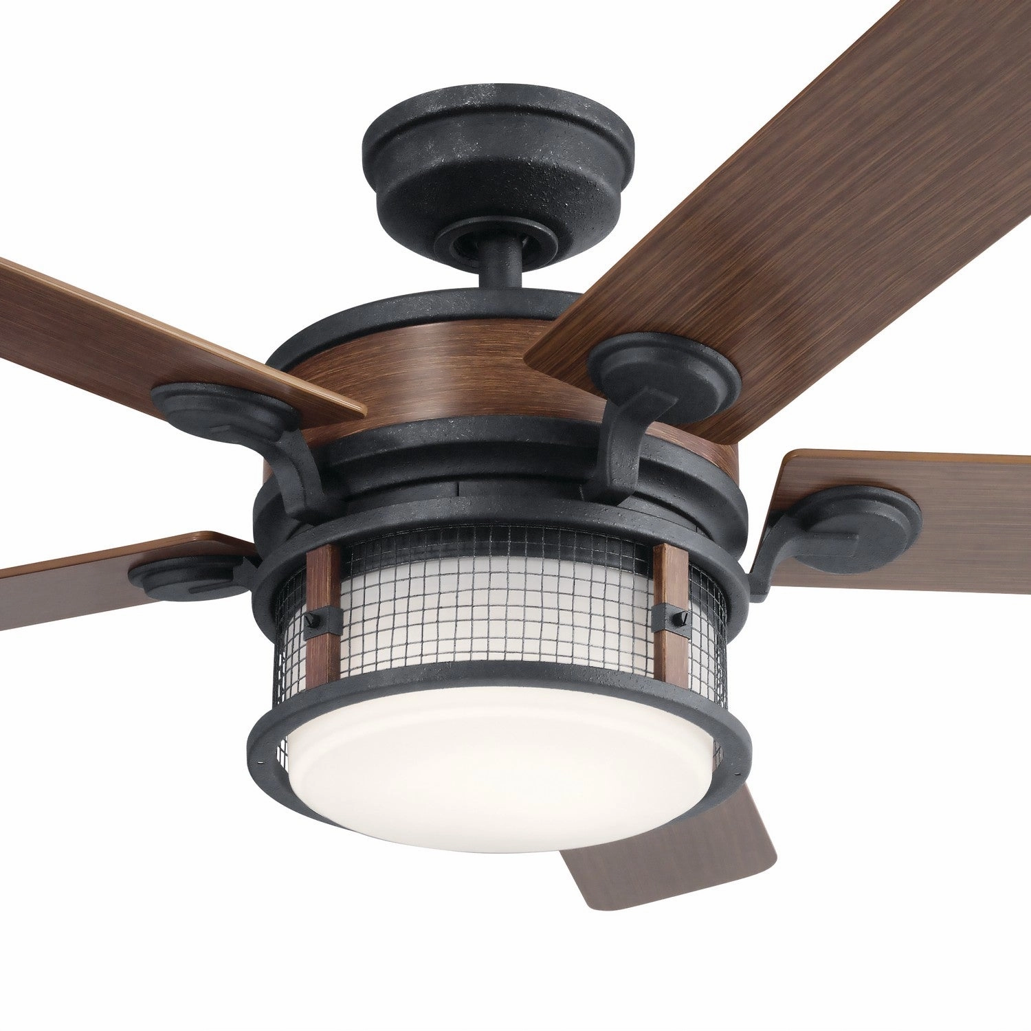 Ahrendale 60"Ceiling Fan Auburn Stained