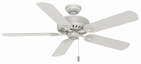 Ainsworth 54"Ceiling Fan Cottage White indoor electric fans with remote control