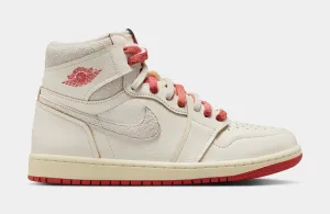 Air Jordan 1 Retro High OG Rare Air Cinnabar Womens Lifestyle Shoes (Sail/Cinnabar/Light Bone)