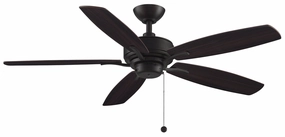Aire Deluxe 52"Ceiling Fan Dark Bronze modern medium fans for everyday cooling