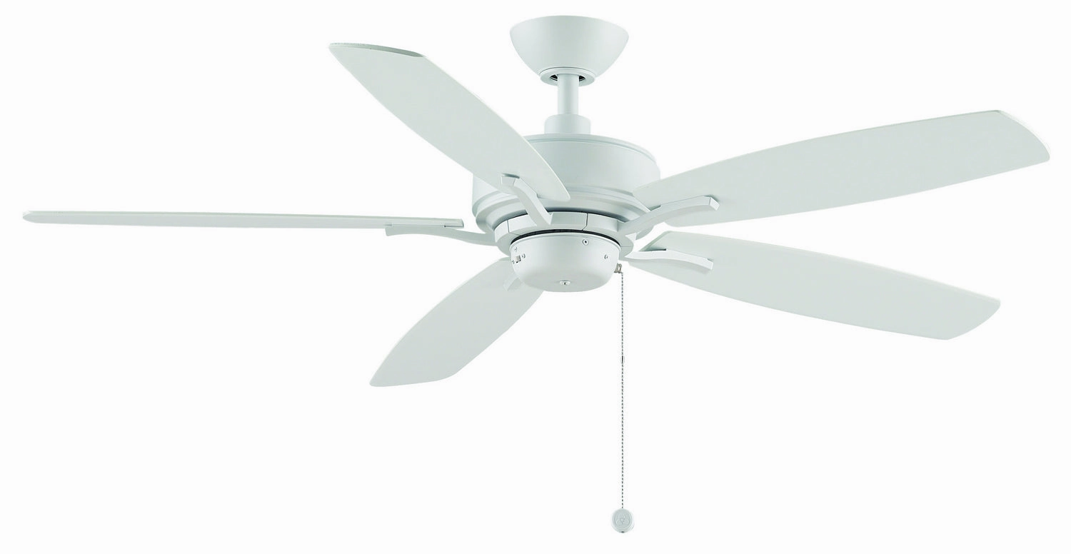 Aire Deluxe 52"Ceiling Fan Matte White versatile medium fans for any space