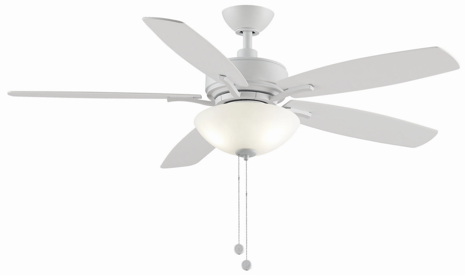 Aire Deluxe 52"Ceiling Fan Matte White versatile medium fans for any space