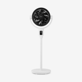 AirFlo Plus 44" Hybrid Pedestal Fan - Ultra-Quiet Air Circulator - White personal care electric devices collection