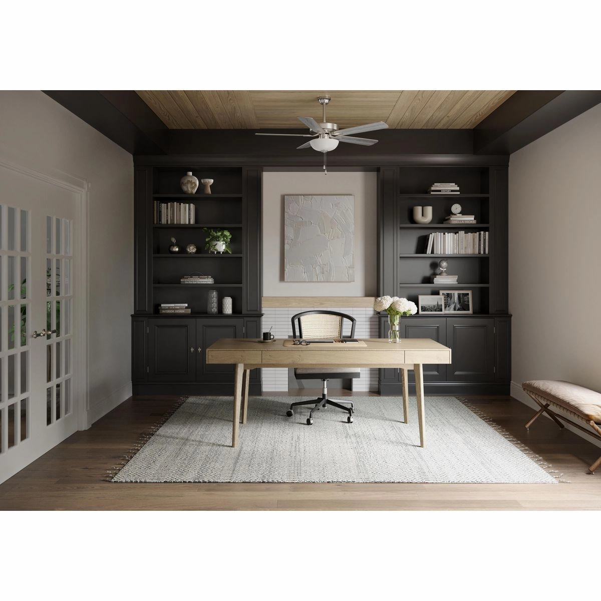 AirPro 52"Ceiling Fan Brushed Nickel