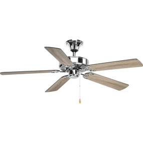 Airpro 52"Ceiling Fan Polished Chrome portable medium fans with handle design