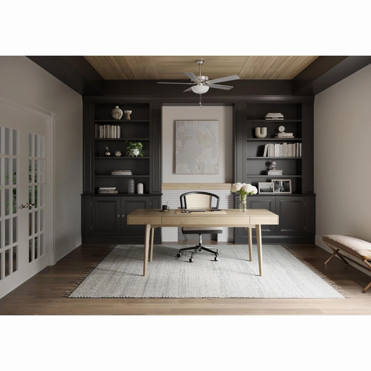 Airpro Builder Fan 52"Ceiling Fan Brushed Nickel