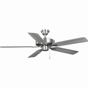 Airpro Builder Fan 52"Ceiling Fan Brushed Nickel oscillating medium fans with strong airflow