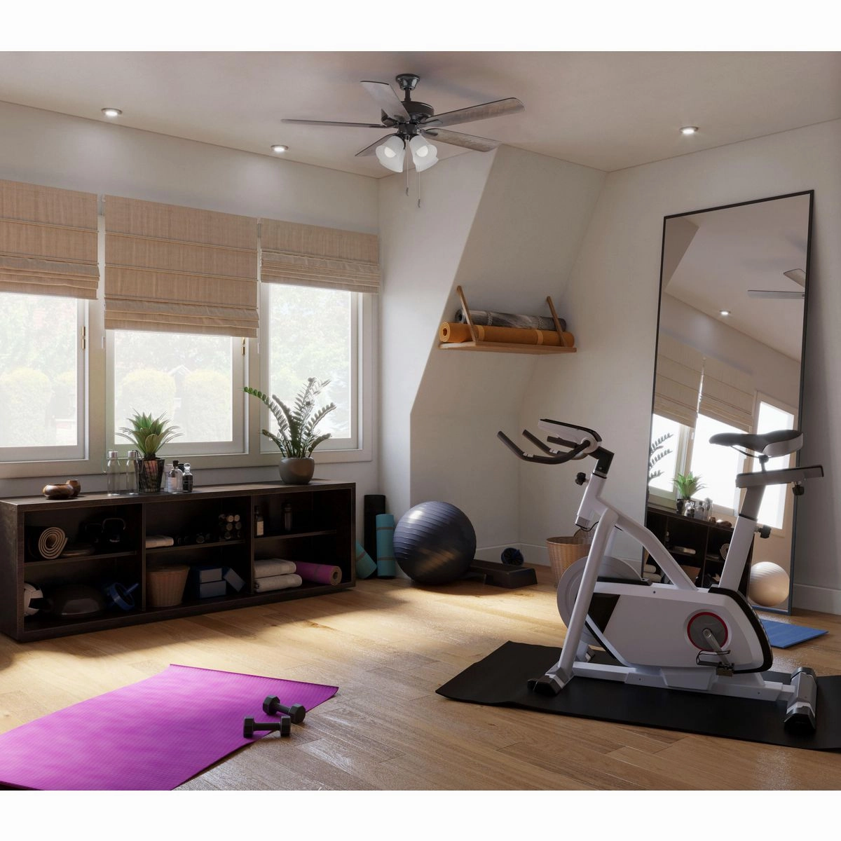 Airpro Builder Fan 52"Ceiling Fan Matte Black