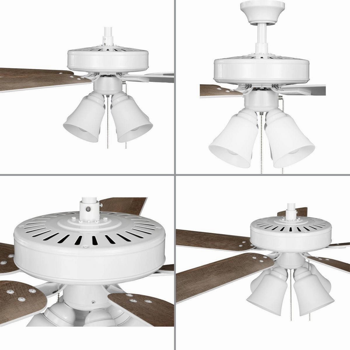 Airpro Builder Fan 52"Ceiling Fan White