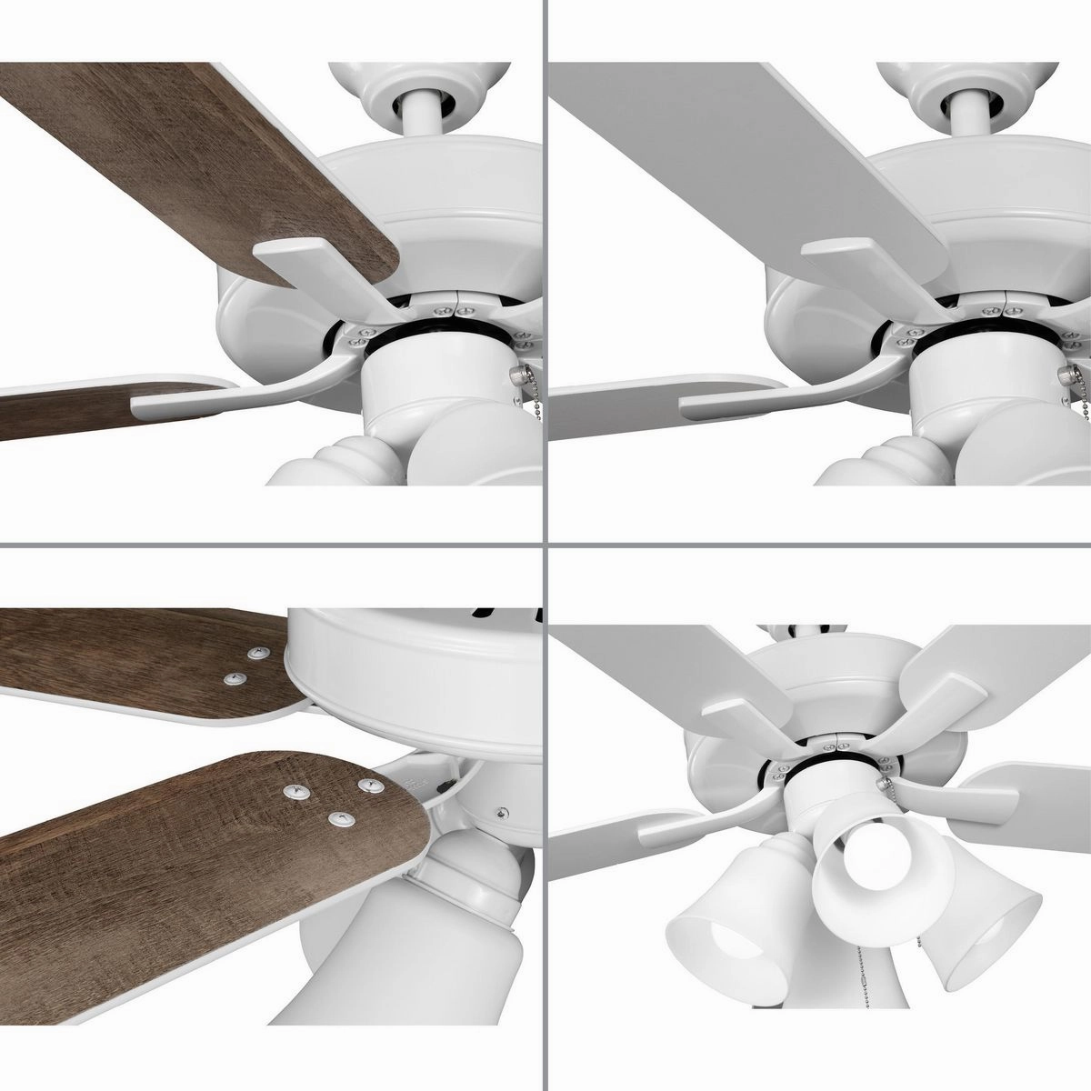 Airpro Builder Fan 52"Ceiling Fan White