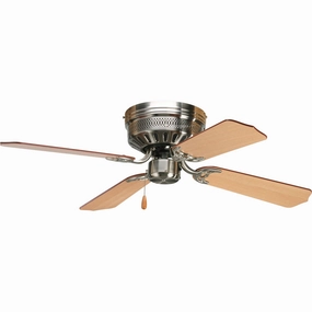 Airpro Hugger 42"Ceiling Fan Brushed Nickel multi-speed fans with easy controls