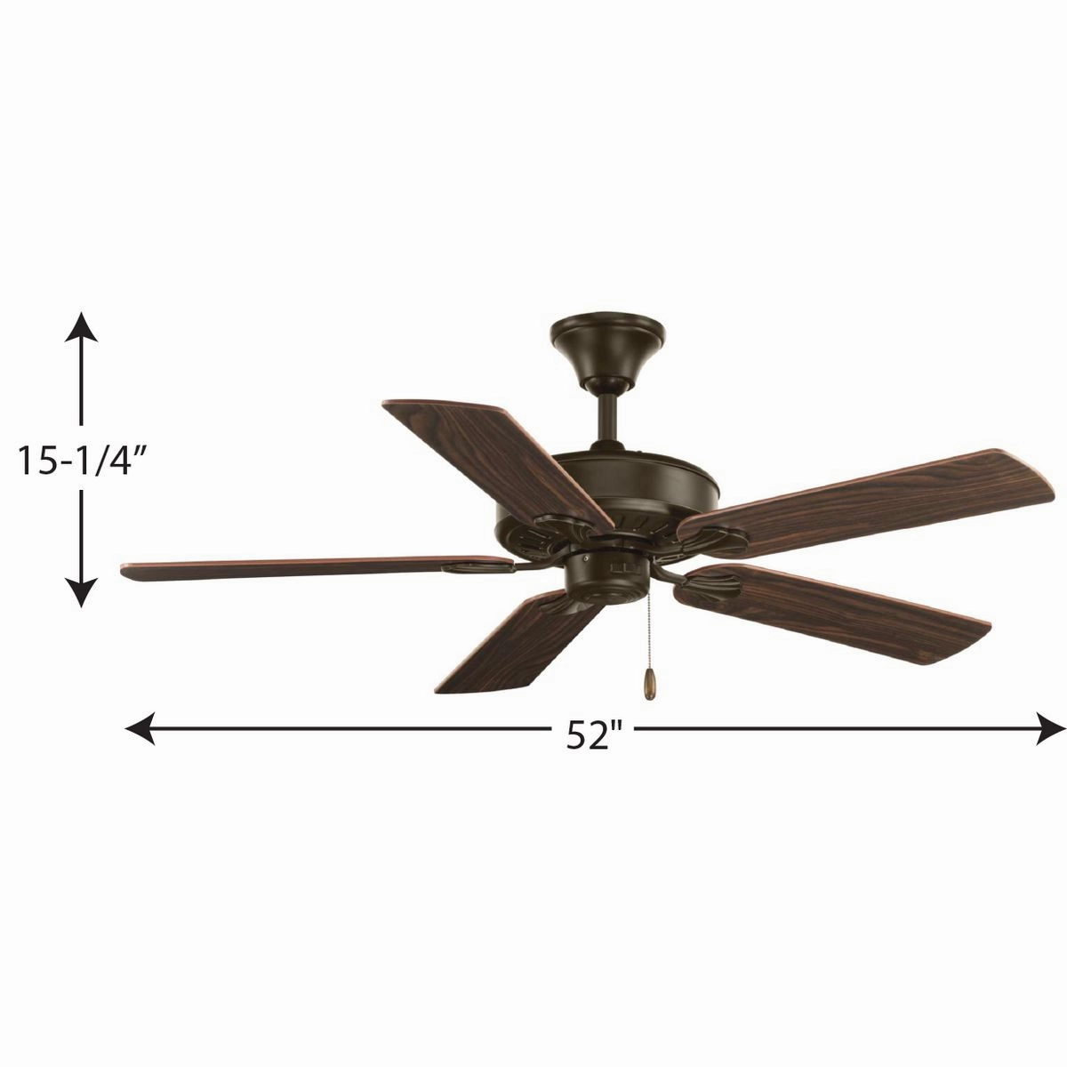 Airpro Performance 52"Ceiling Fan Antique Bronze