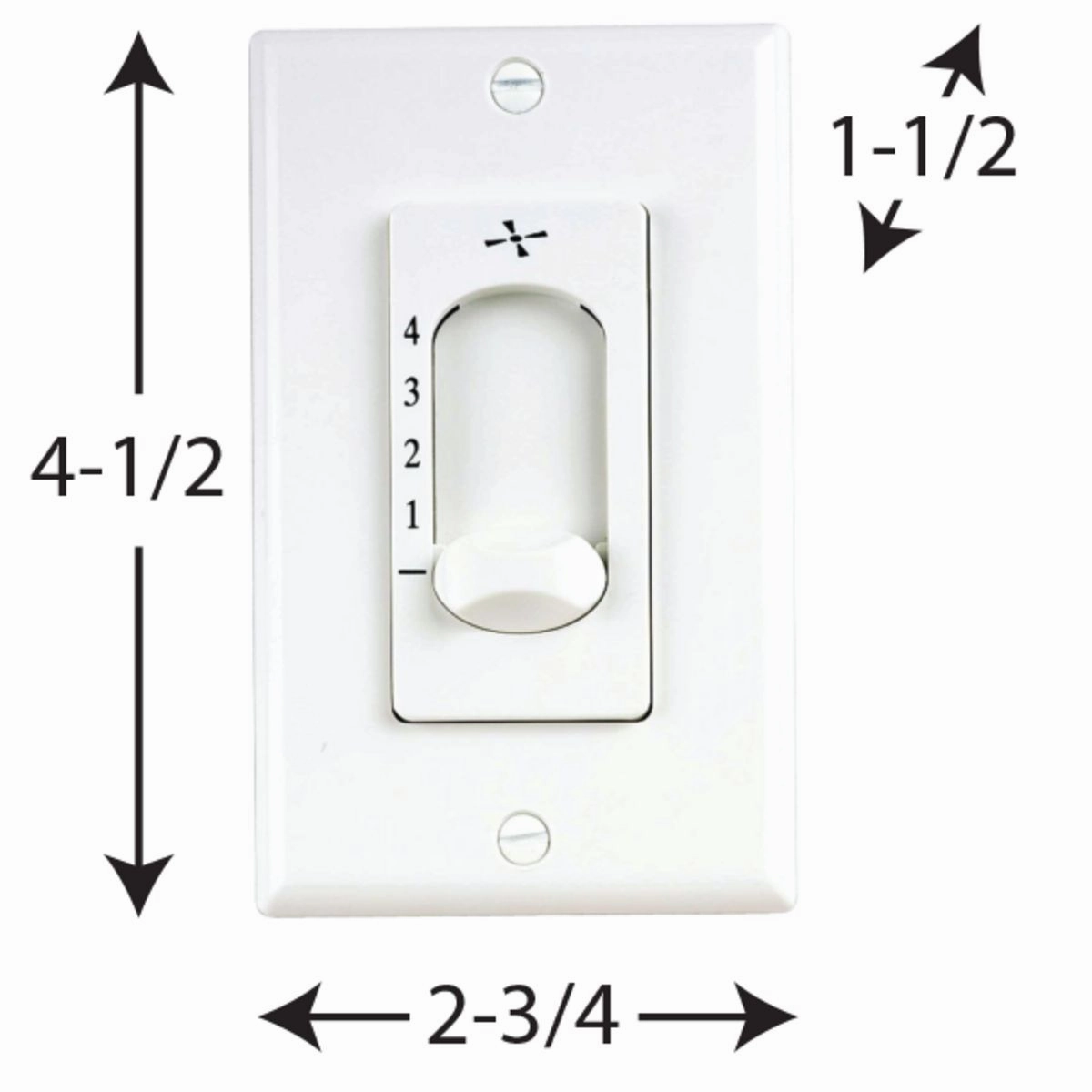 Airpro Wall Switch White