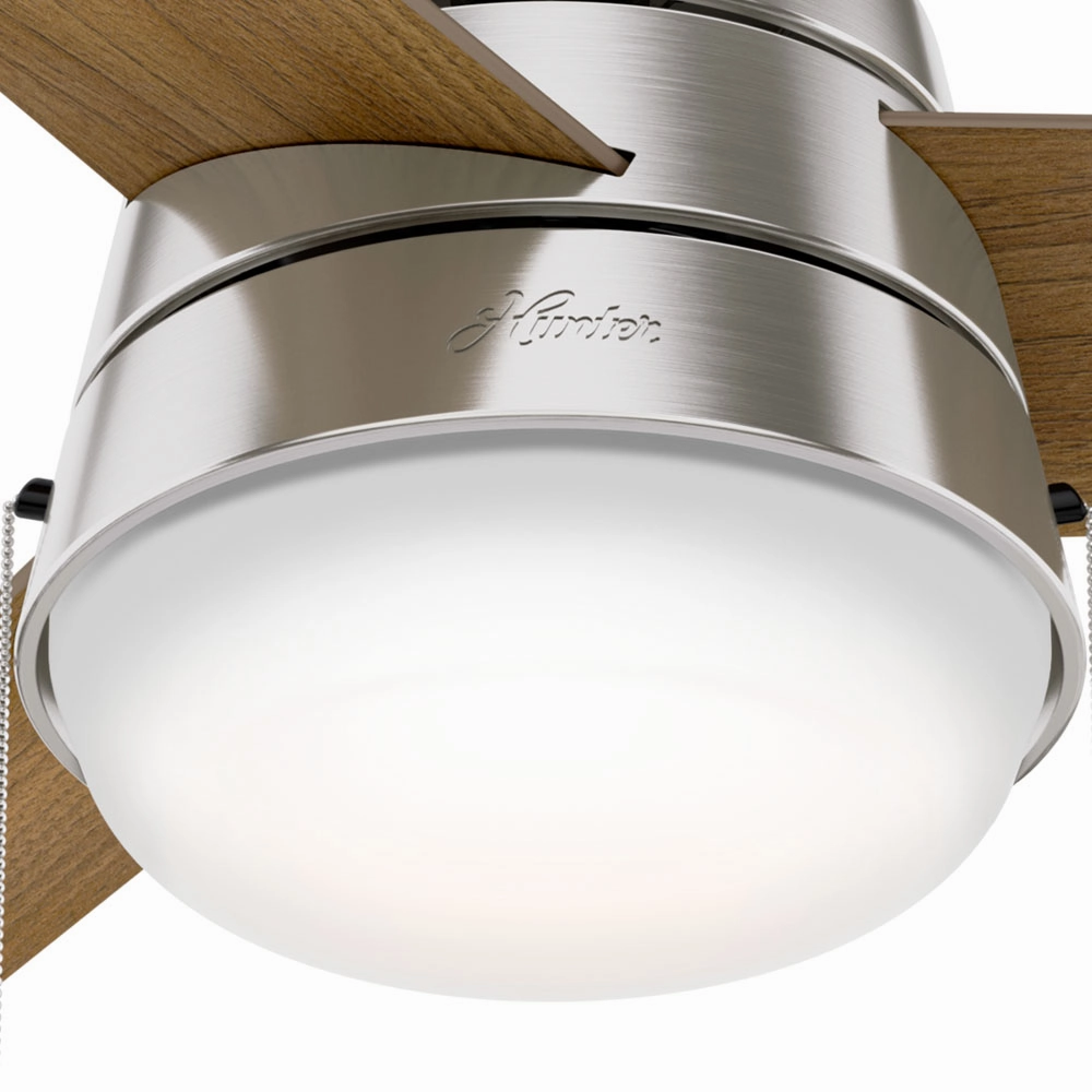 Aker 36"Ceiling Fan Brushed Nickel