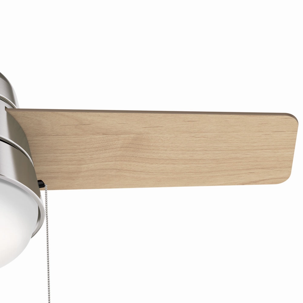 Aker 36"Ceiling Fan Brushed Nickel