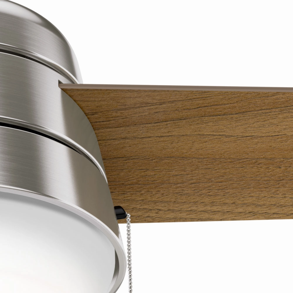 Aker 36"Ceiling Fan Brushed Nickel