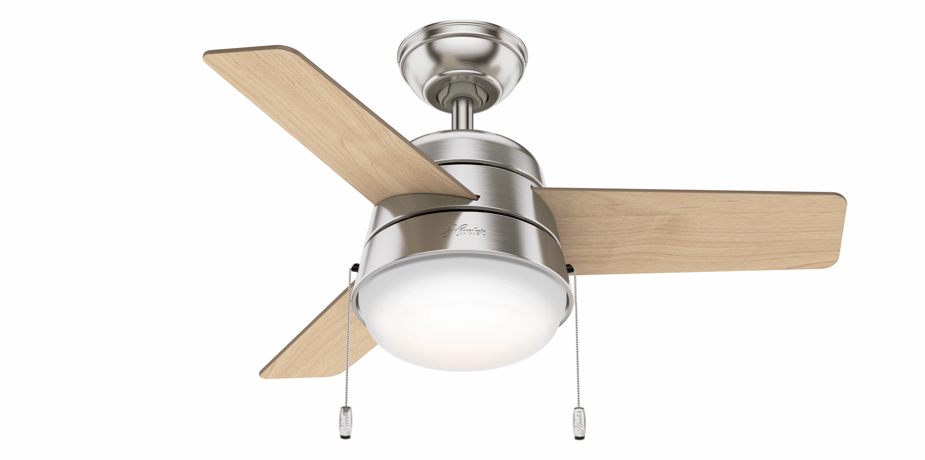 Aker 36"Ceiling Fan Brushed Nickel