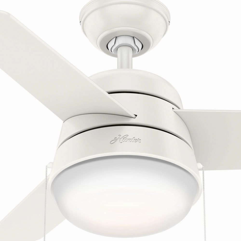Aker 36"Ceiling Fan Fresh White