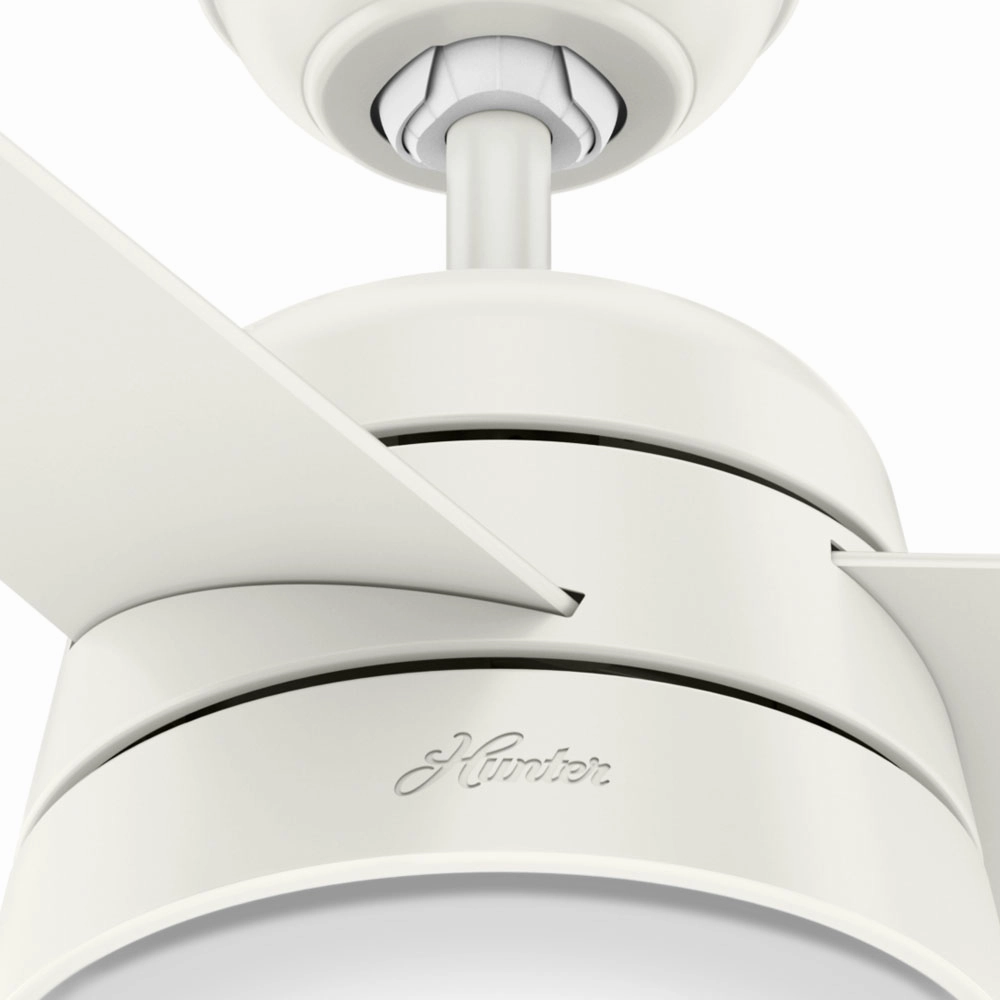 Aker 36"Ceiling Fan Fresh White