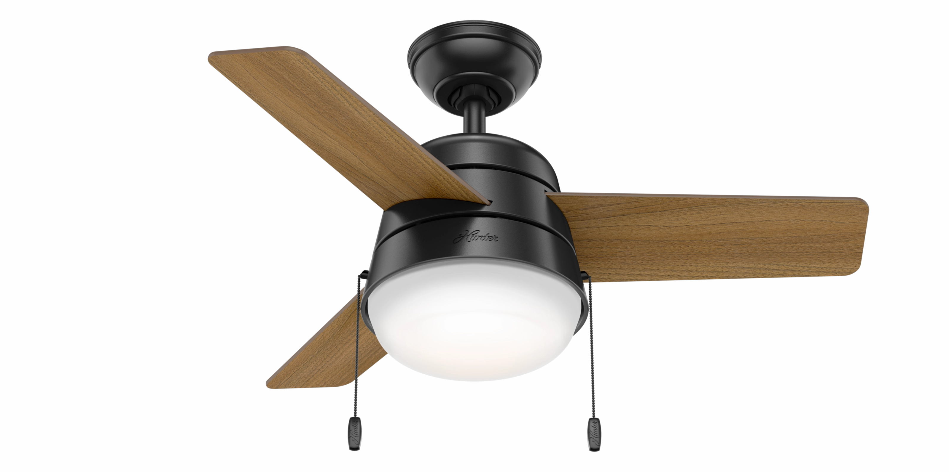 Aker 36"Ceiling Fan Matte Black