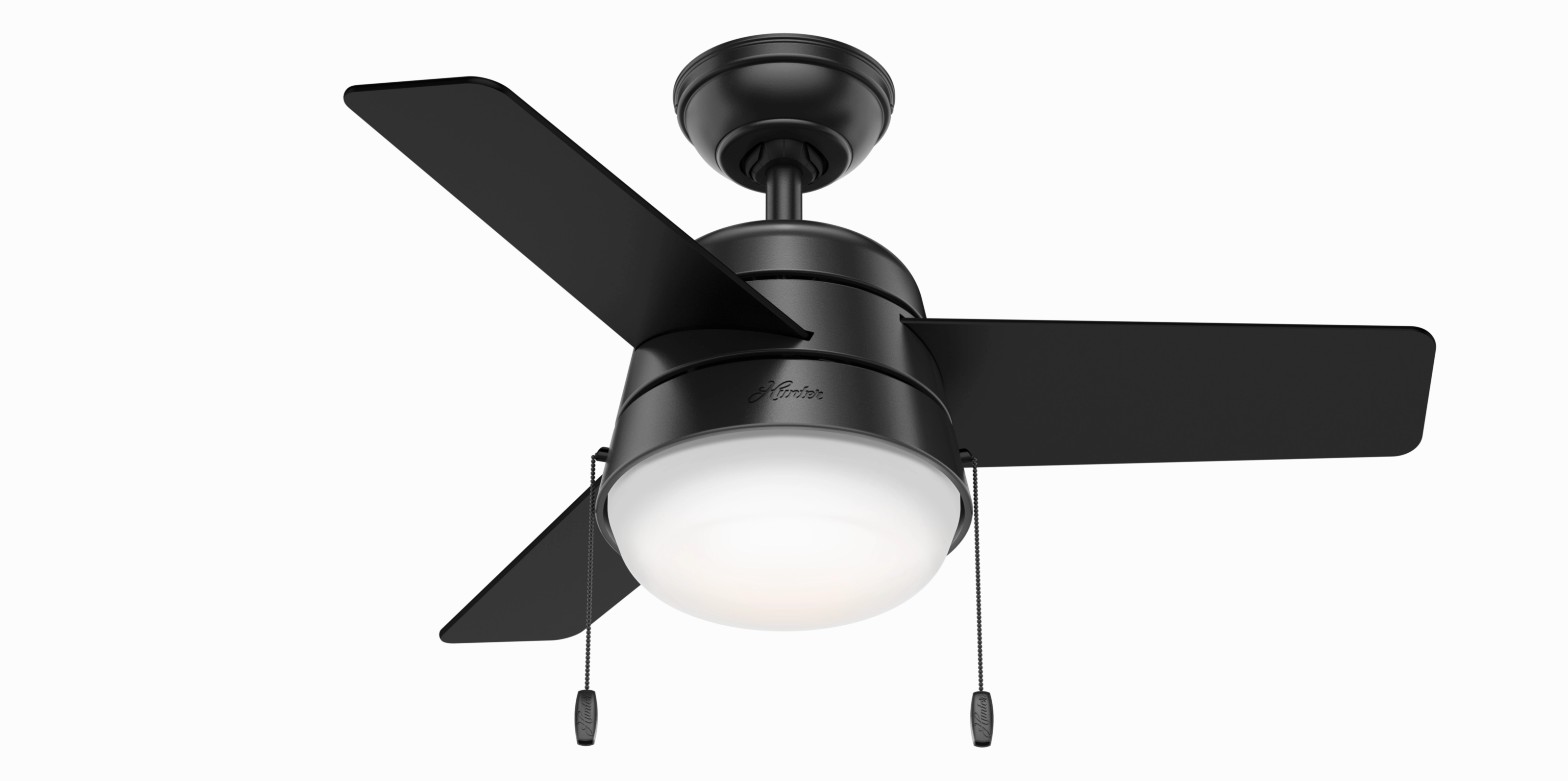 Aker 36"Ceiling Fan Matte Black