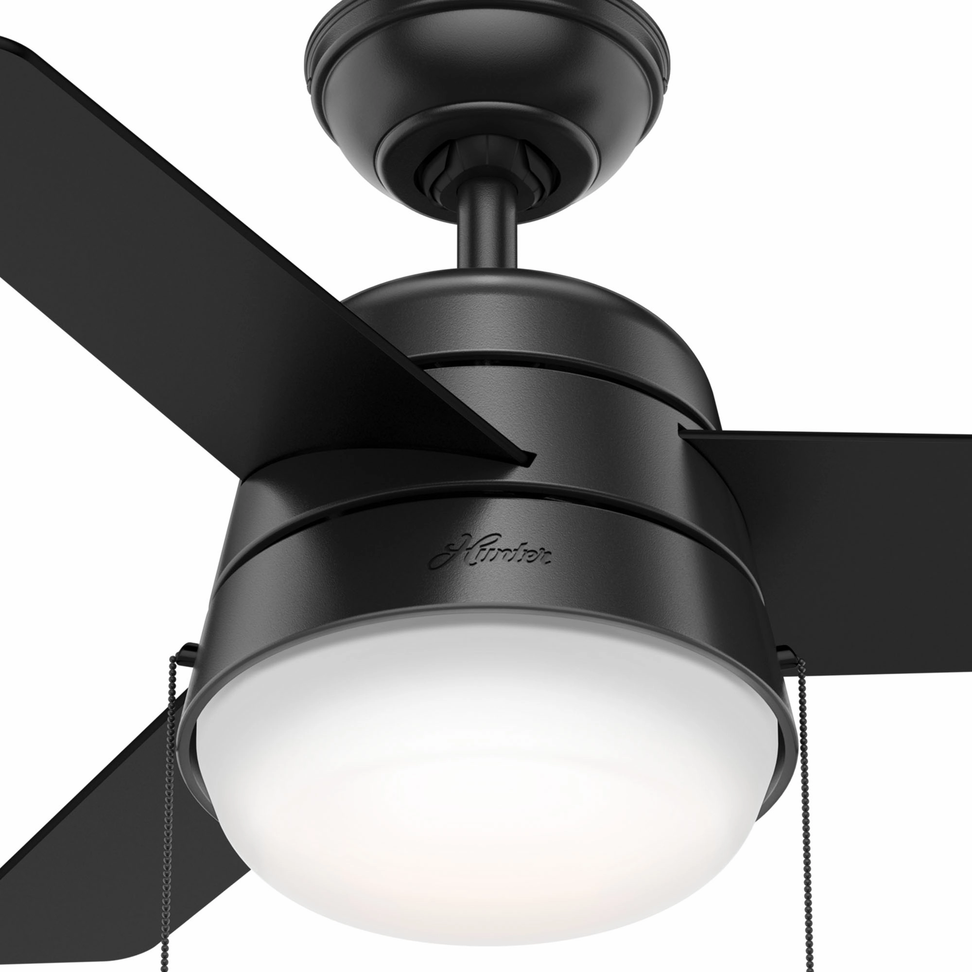 Aker 36"Ceiling Fan Matte Black