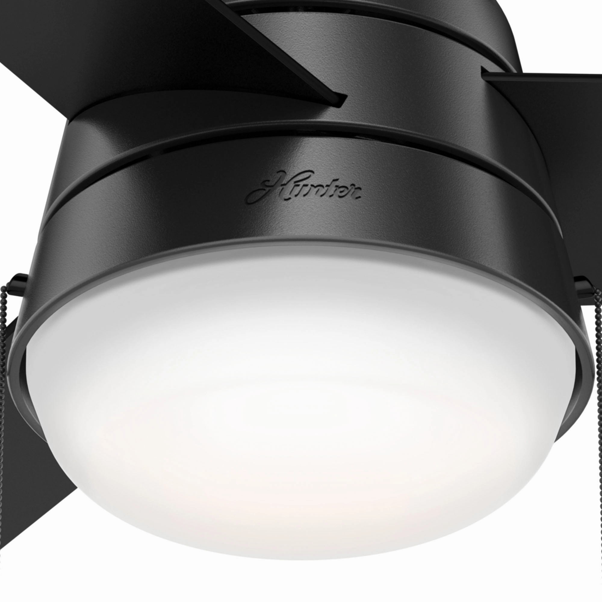 Aker 36"Ceiling Fan Matte Black