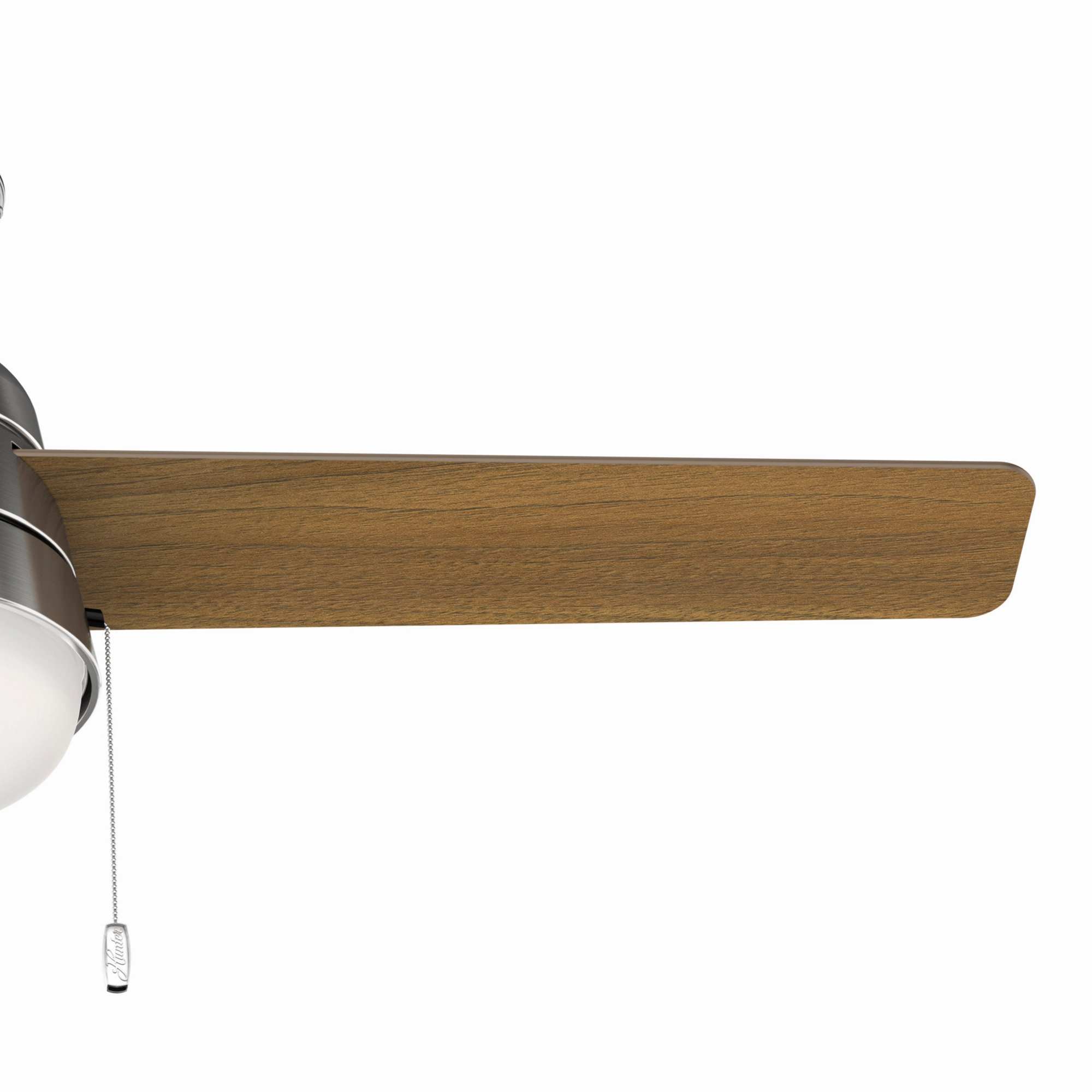 Aker 52"Ceiling Fan Brushed Nickel