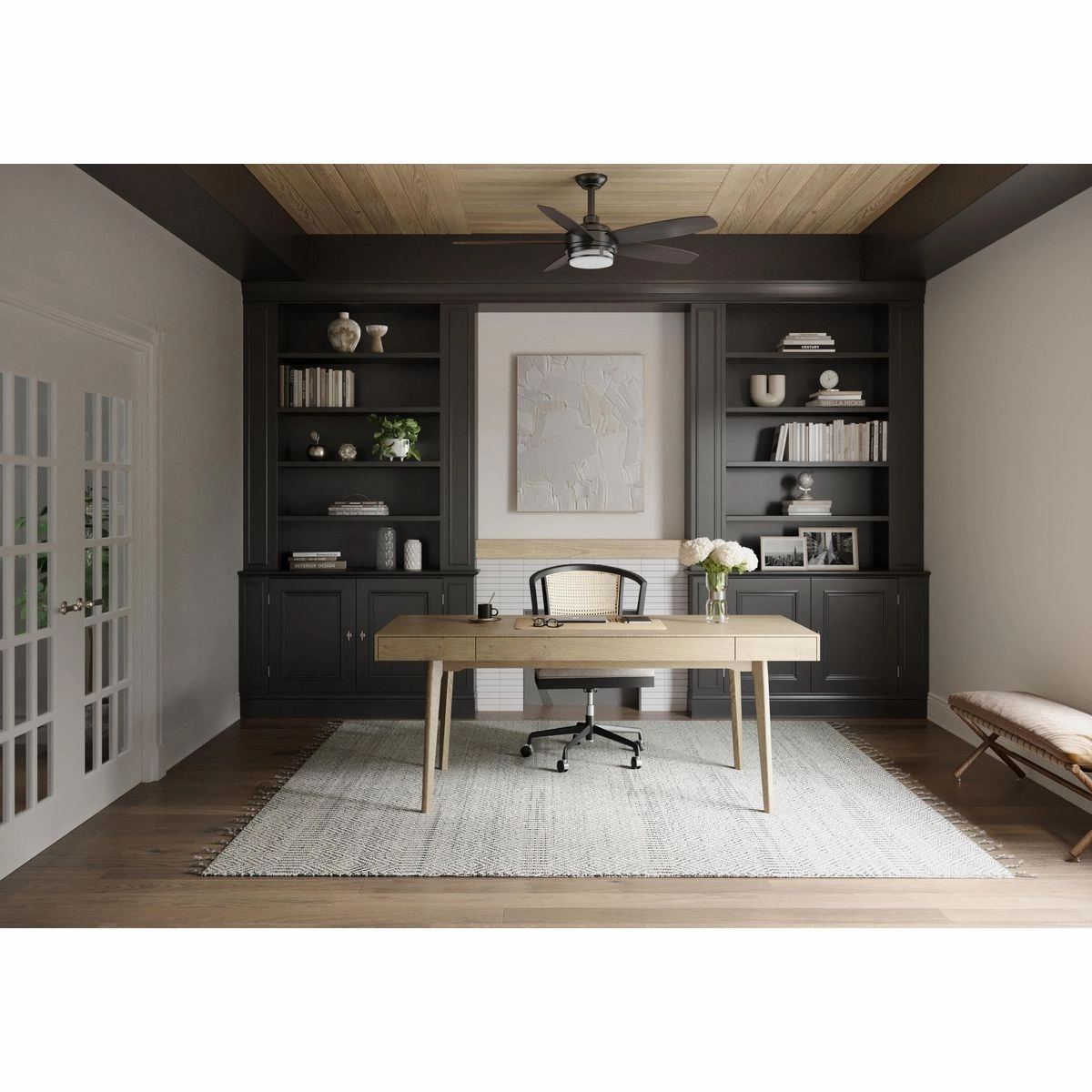 Albin 54"Ceiling Fan Black