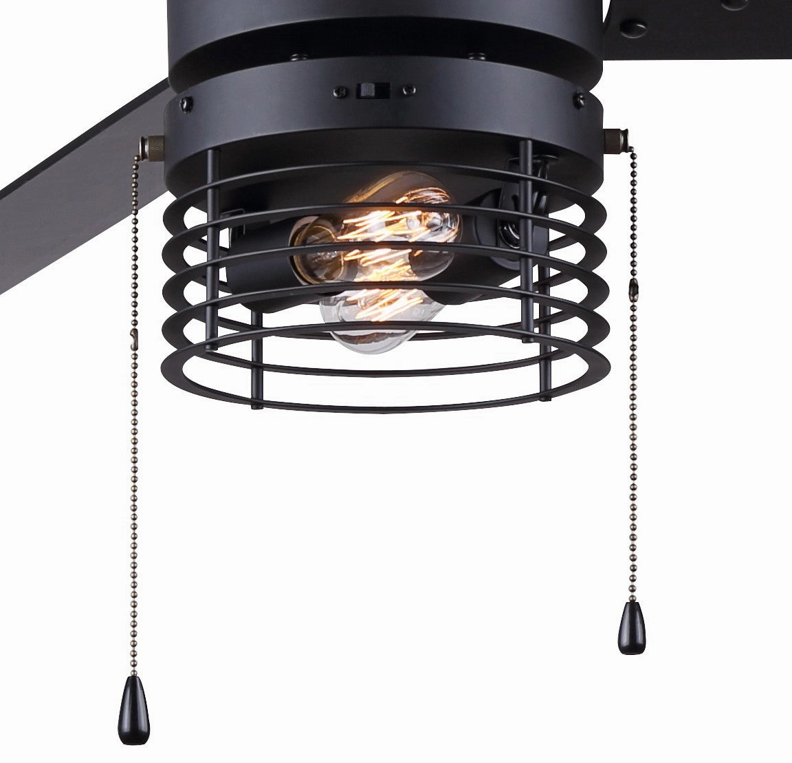 Alder 52"Ceiling Fan Matte Black