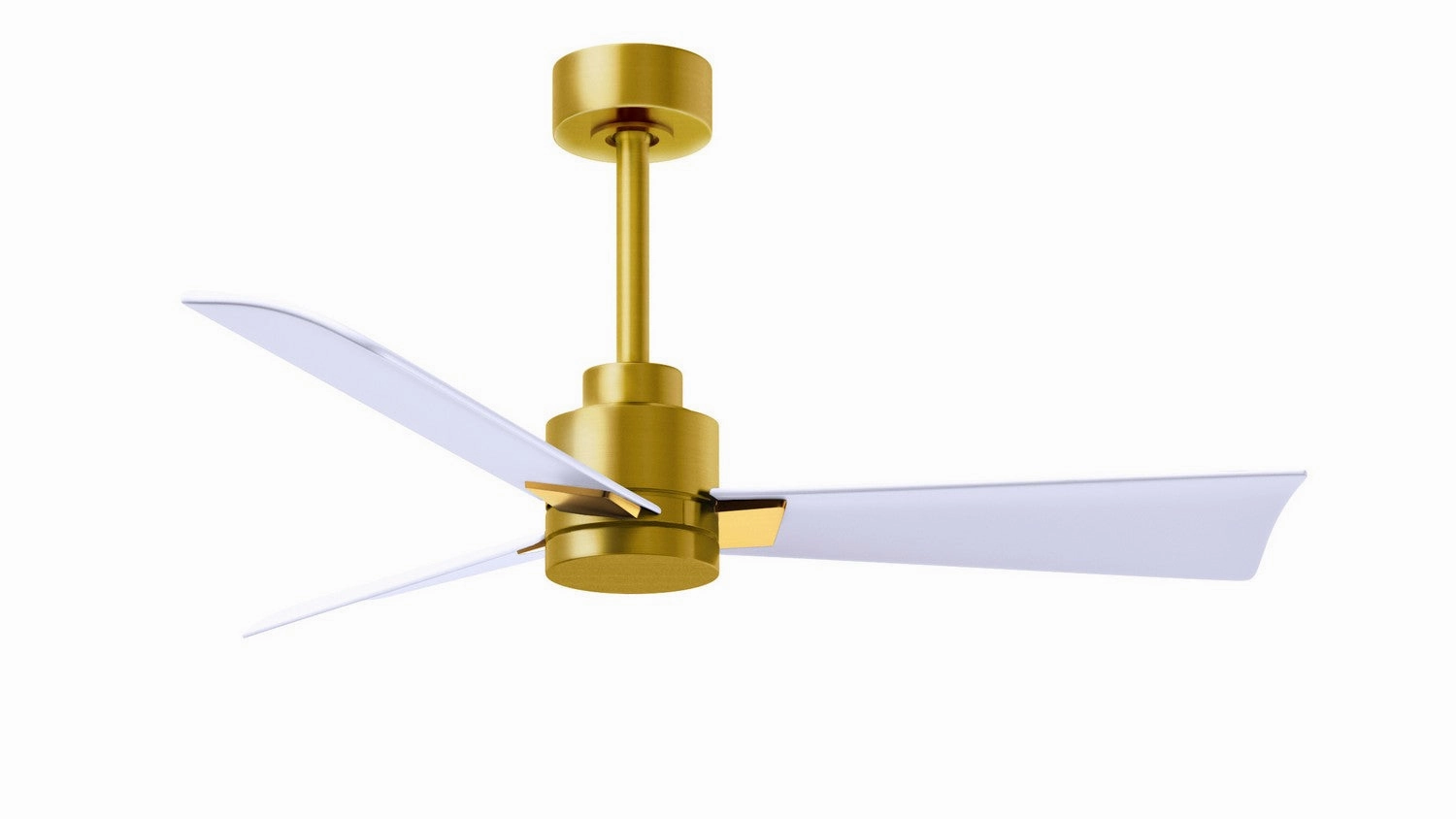 Alessandra 42"Ceiling Fan Brushed Brass outdoor exterior fans for patio cooling