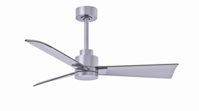 Alessandra 42"Ceiling Fan Brushed Nickel cool breeze fans for quiet operation
