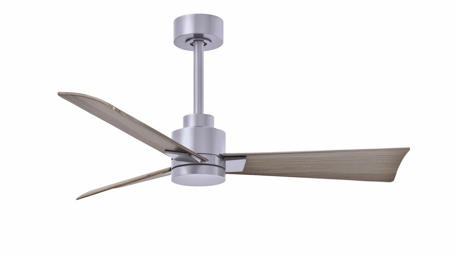 Alessandra 42"Ceiling Fan Brushed Nickel lightweight fans for moving around easily