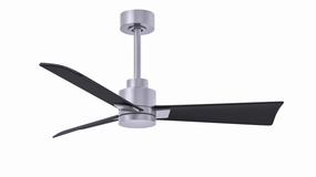 Alessandra 42"Ceiling Fan Brushed Nickel outdoor exterior fans for patio cooling