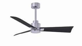 Alessandra 42"Ceiling Fan Brushed Nickel best small fans for home and travel